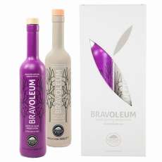 Olívaolaj BRAVOLEUM. ESTUCHE DOBLE DOS BOTELLAS DE 500ML